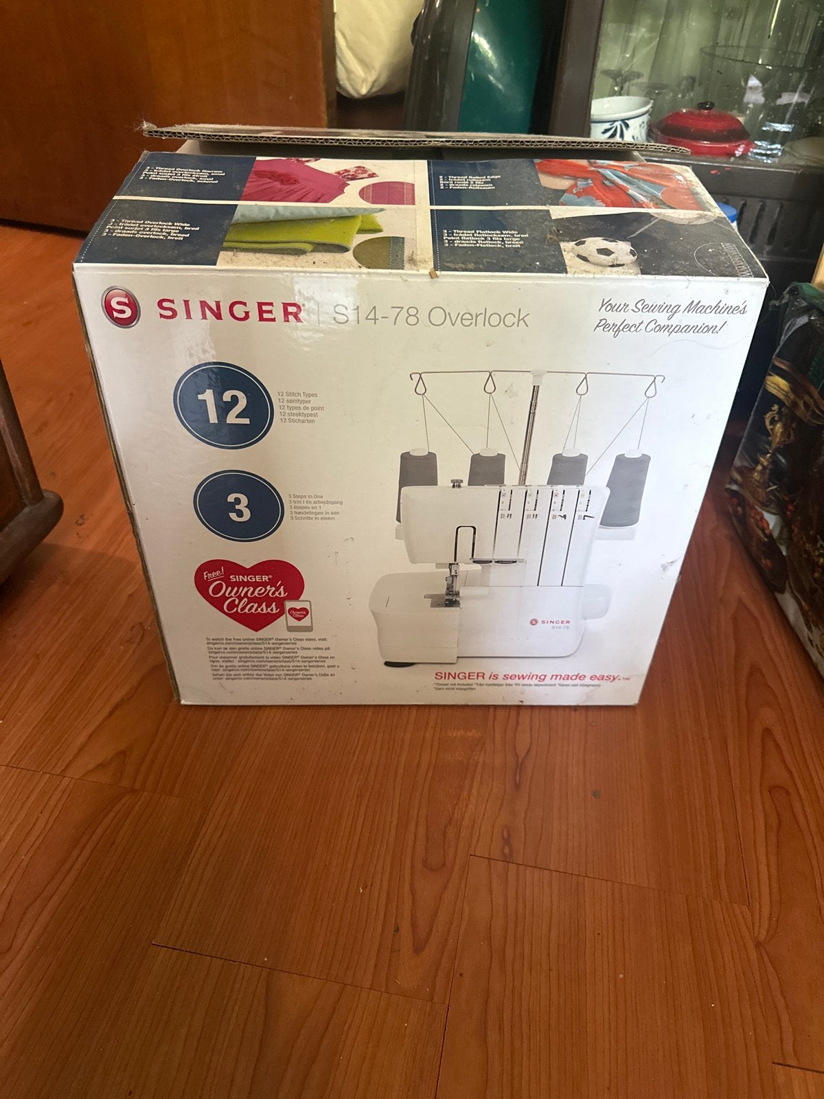 Singer S14-78 Overlockmachine - Nieuw in doos, Hobby en Vrije tijd, Ophalen, Nieuw, Lockmachine, Singer