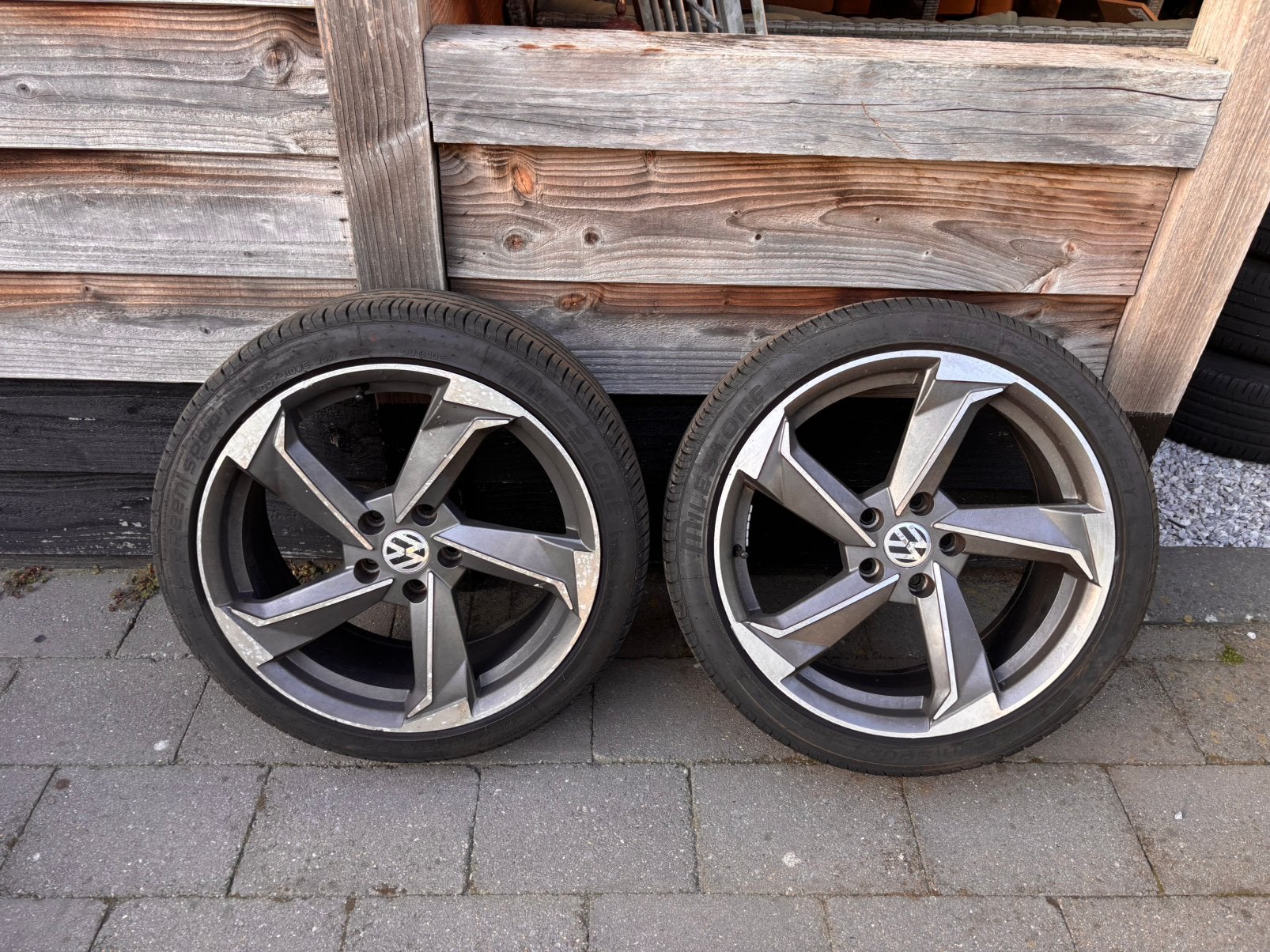 Volkswagen/audi velgen, Ophalen