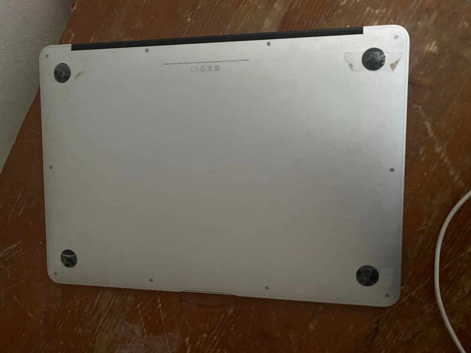 MacBook Air A1466 (EMC 2632) - Niet werkend, Qwerty, 13 inch, Ophalen of Verzenden, Niet werkend