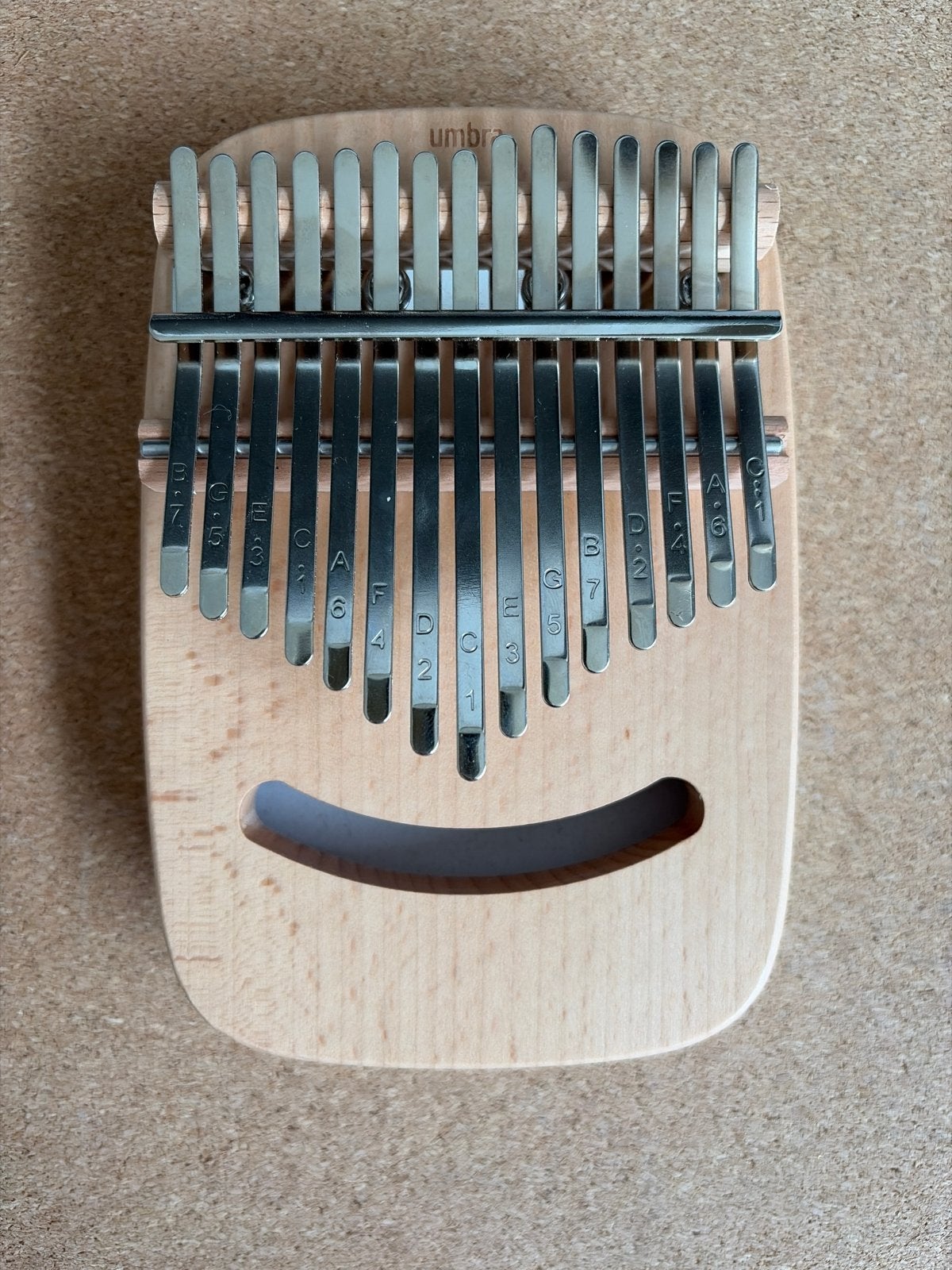 Kalimba/duimpiano, Muziek en Instrumenten, Ophalen of Verzenden, Zo goed als nieuw