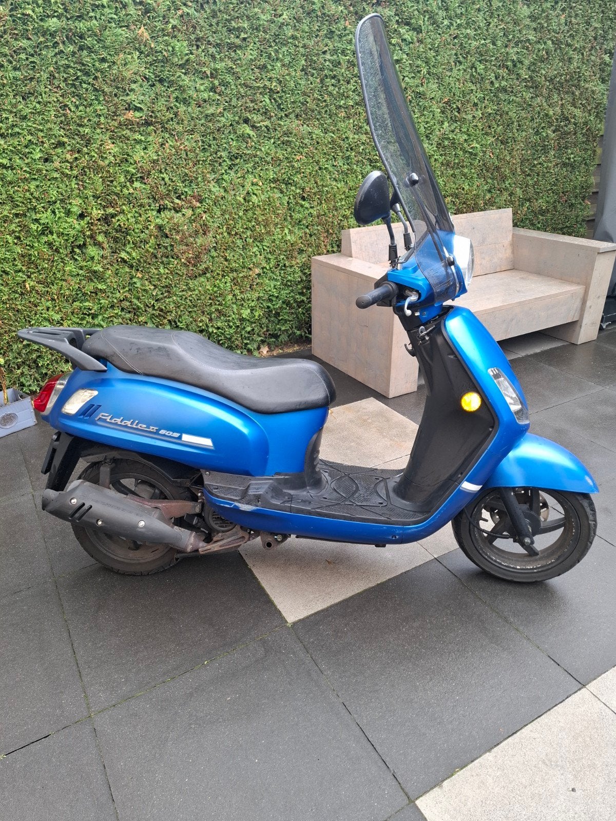 Sym Fiddle 2 uit 2021, Gebruikt, Maximaal 45 km/u, Ophalen of Verzenden, Benzine