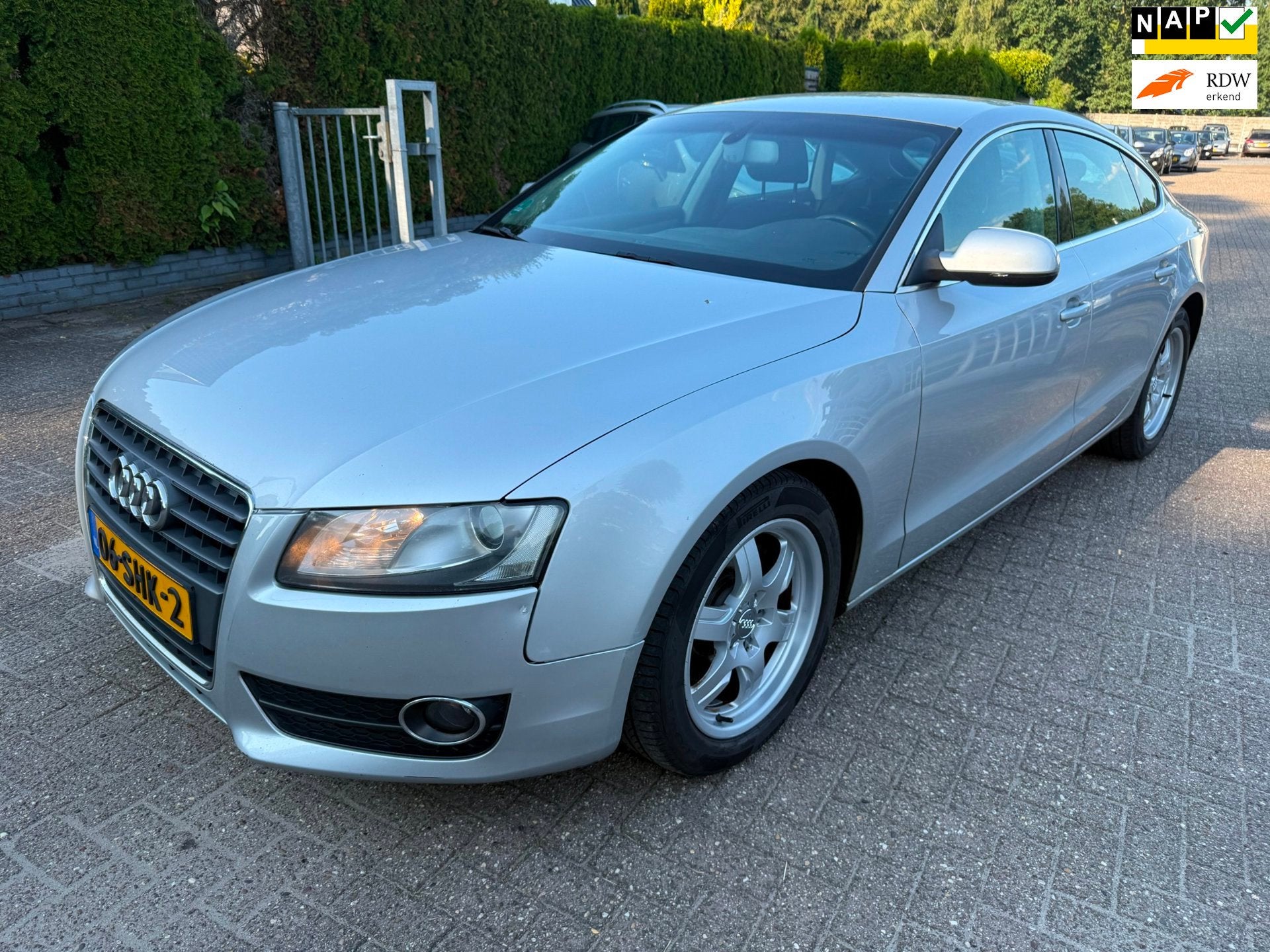 Audi A5 Sportback 2.0 TDI 5-DRS Pro Line ECC NAVI, Voorwielaandrijving, Euro 5, Start-stop-systeem, Gebruikt