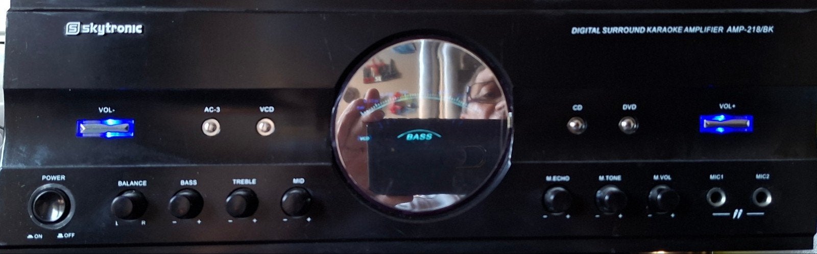Skytronic Digital Surround Karaoke Versterker AMP-216/BK, Ophalen of Verzenden, Overige merken