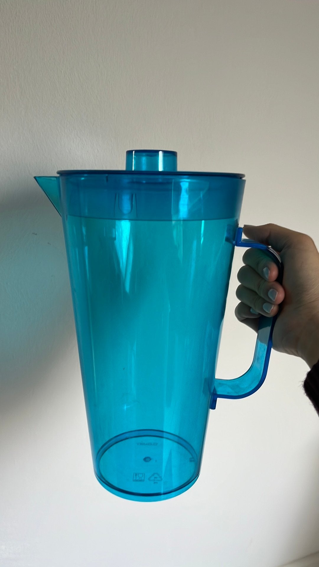 Waterkan blauw, Gebruikt, Blauw, Overige typen, Ophalen of Verzenden