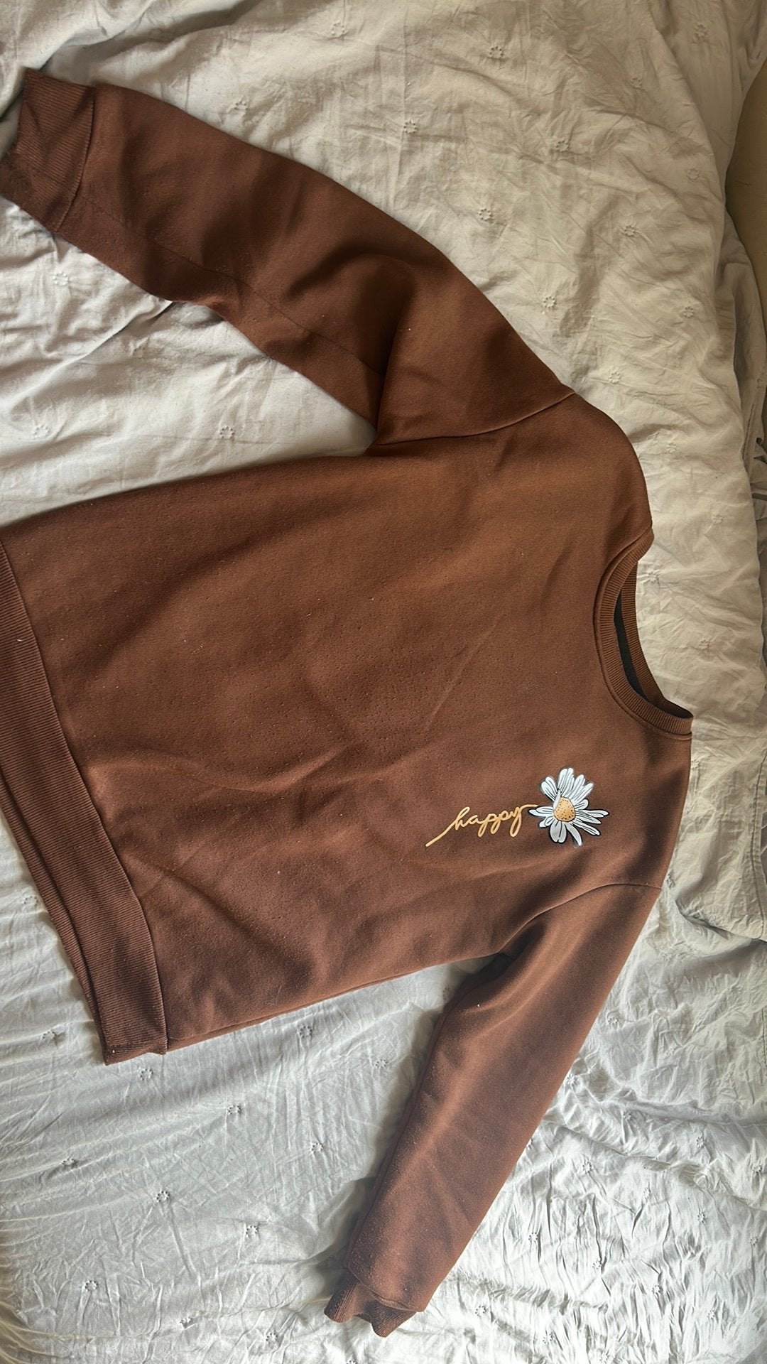 Comfortabele trui bruin en maatje S, Kleding | Dames, Truien en Vesten, Ophalen of Verzenden, Zo goed als nieuw, Maat 36 (S), Bruin