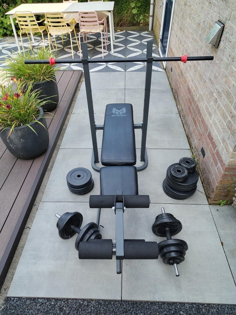 Home Gym of Gyronetics Halterbank, Ophalen, Zo goed als nieuw, Benen, Fitnessbank