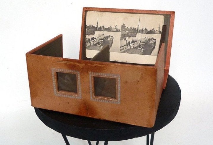 Franse zoldervondst 25 stereokaarten & Stereoscoop 1920 1930, Verzenden, 1920 tot 1940, Utrecht