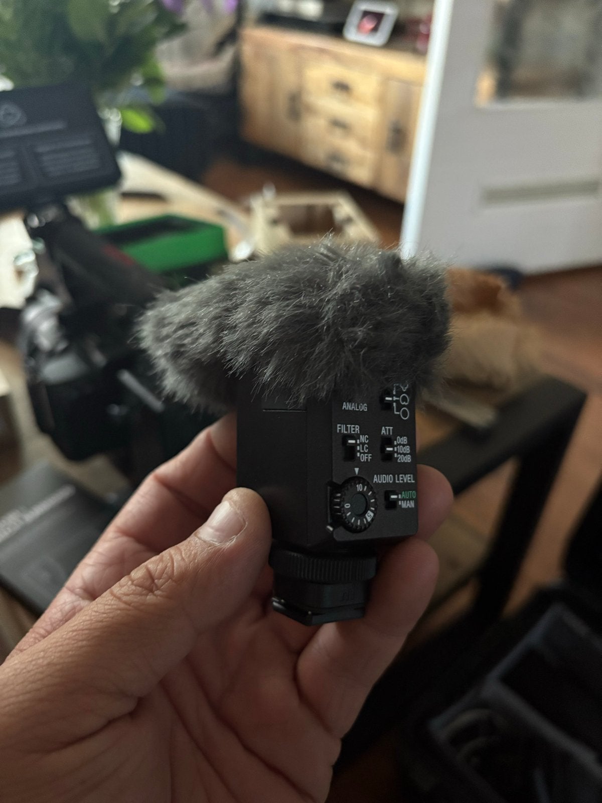 Sony ECMB10 microfoon als nieuw!, Ophalen of Verzenden, Zo goed als nieuw, Audio