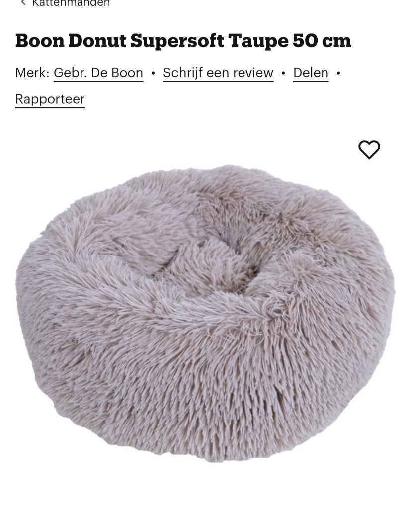 Poezenmand, Ophalen, Gebruikt, Polyester