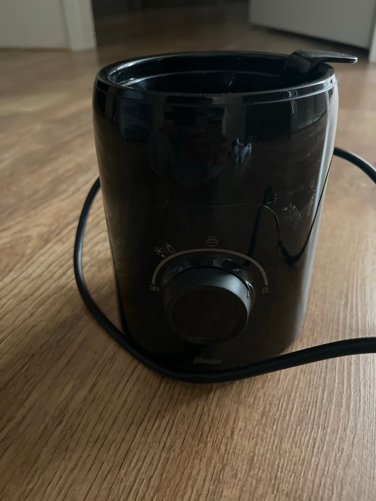 Alecto flessenwarmer - snel en gemakkelijk, Ophalen of Verzenden, Gebruikt, Flessen- of potjesverwarmer