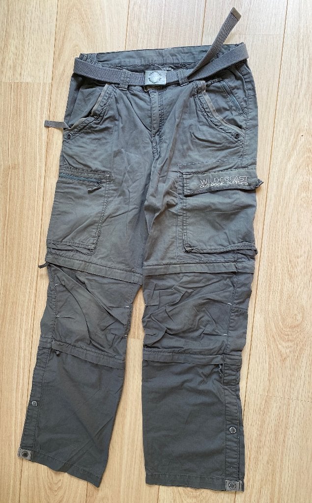 Wildebeast Outdoor Supplies afritsbroek - maat L, Maat 52/54 (L), Ophalen of Verzenden, Zo goed als nieuw, Wildebeast