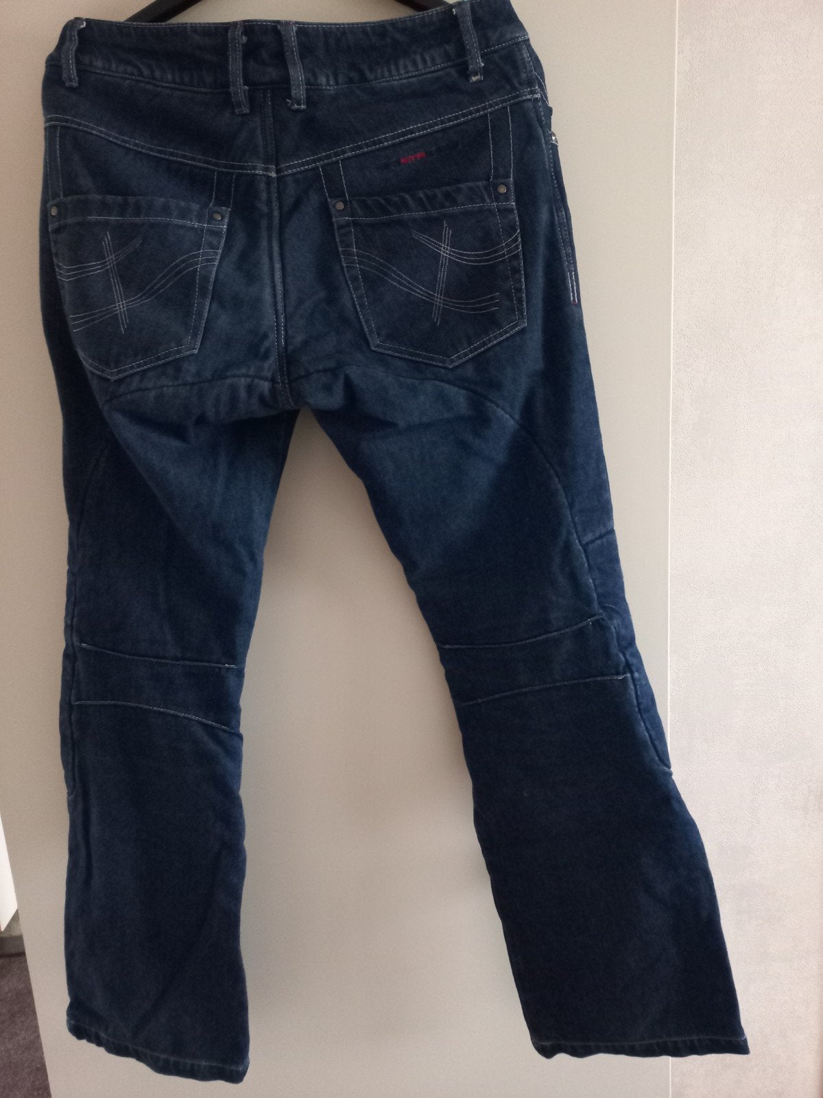 Motorbroek dames jeans Lindstrands, Motoren, Ophalen of Verzenden, Dames, Broek | textiel