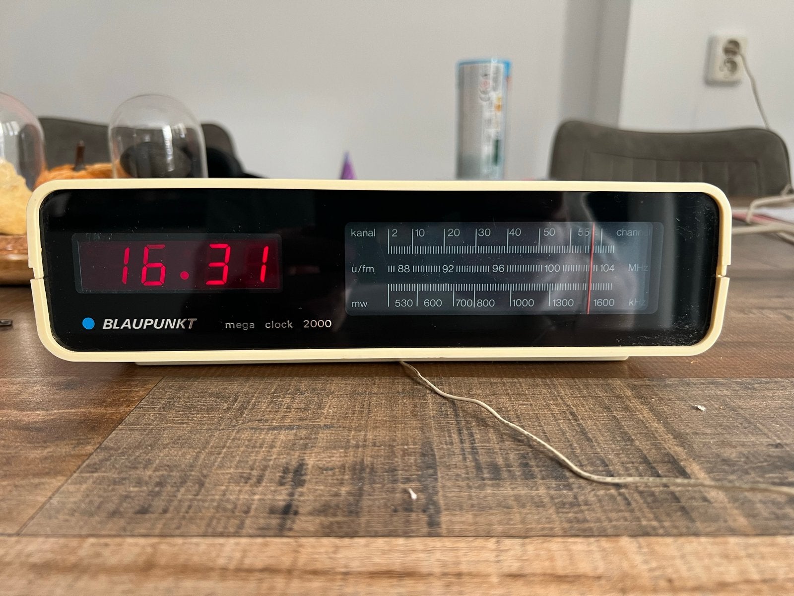 Blaupunkt Mega Clock 2000 Wekkerradio, Ophalen of Verzenden, Gebruikt, Radio