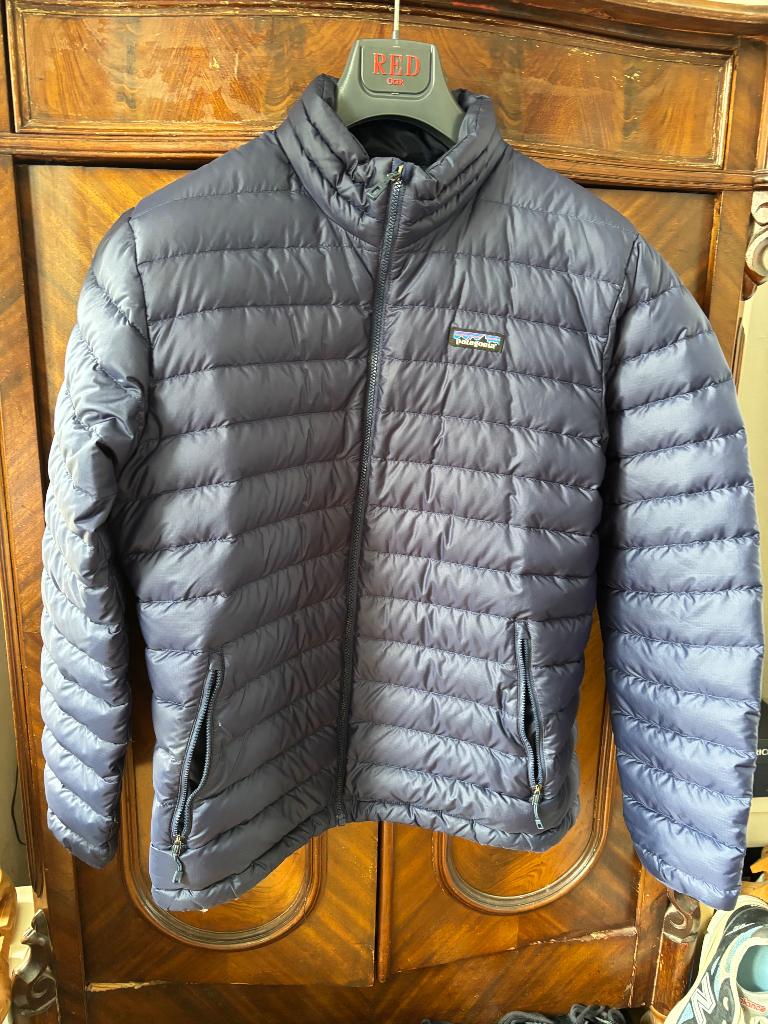 Patagonia down jacket blauw maat xl, Kleding | Heren, Jassen | Winter, Zo goed als nieuw, Maat 56/58 (XL), Blauw, Ophalen of Verzenden