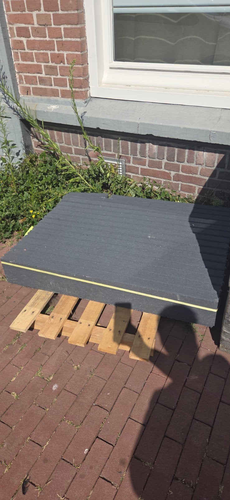 Opsluitbanden - antraciet nieuw, Gebruikt, Overige typen, Ophalen of Verzenden, Minder dan 5 m²