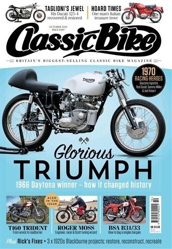 Classic Bike Magazine oktober 2020, Ophalen of Verzenden, Gelezen