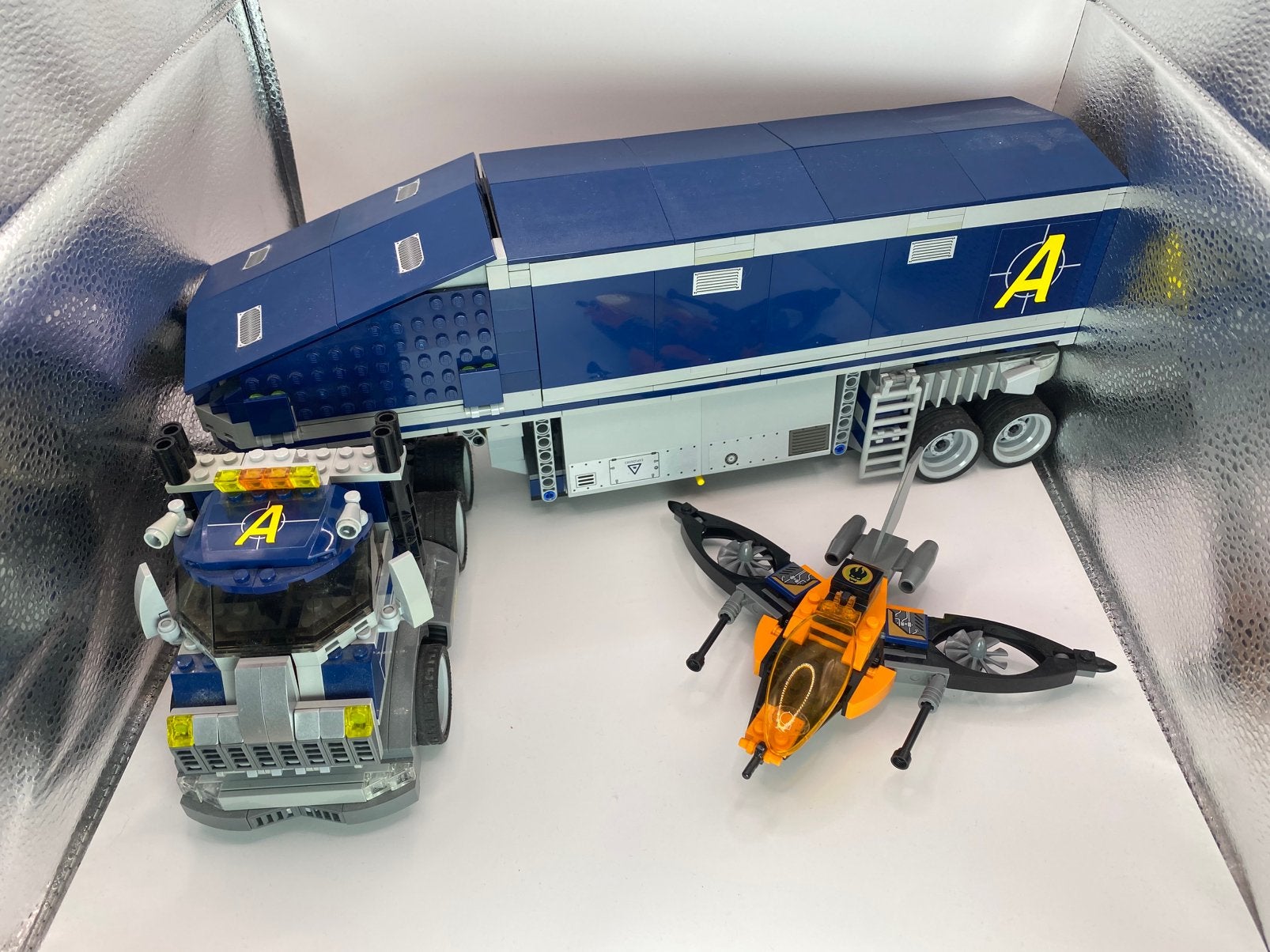 LEGO Agents 8635 Mobiel Commando Centrum, Gebruikt, Overige thema's, Lego, Compleet
