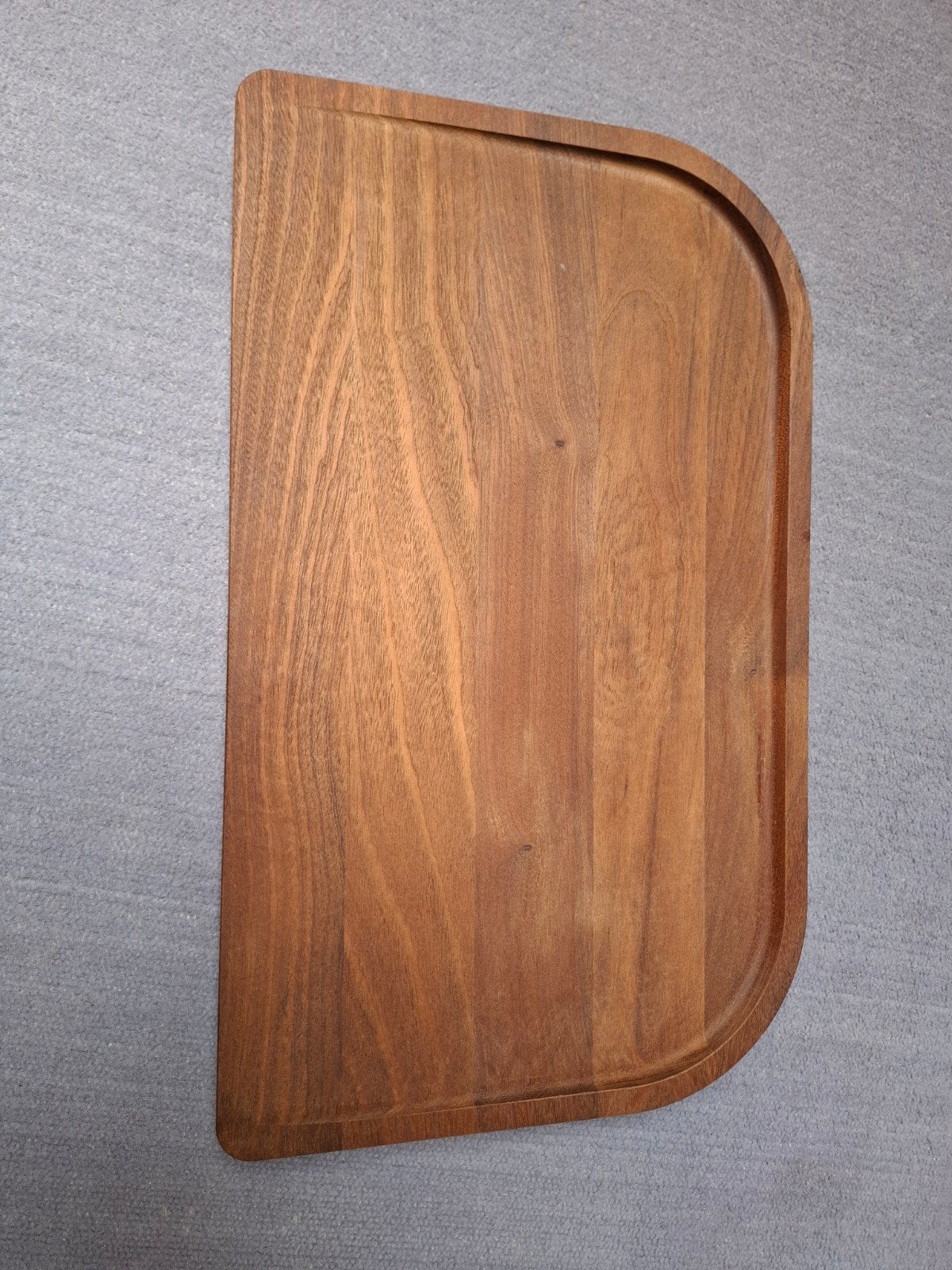 Massief houten snijplank, nieuw, 43.5x26.5x3 cm, Snij-/serveerplank, Ophalen of Verzenden, Nieuw, Hout