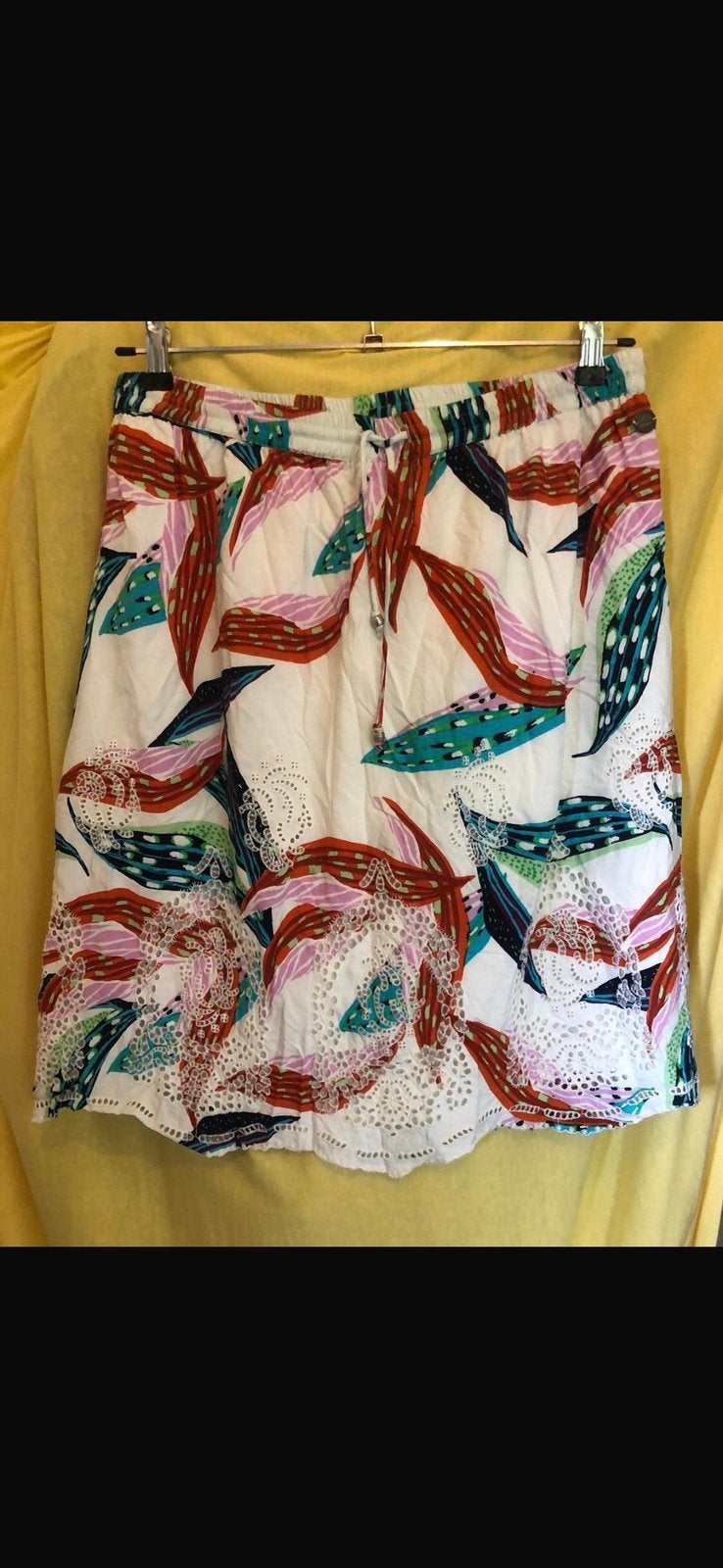 Didi rok mt 42 44 nieuw! Wit kleur borduursel, Wit, Maat 42/44 (L), Nieuw, Ophalen of Verzenden