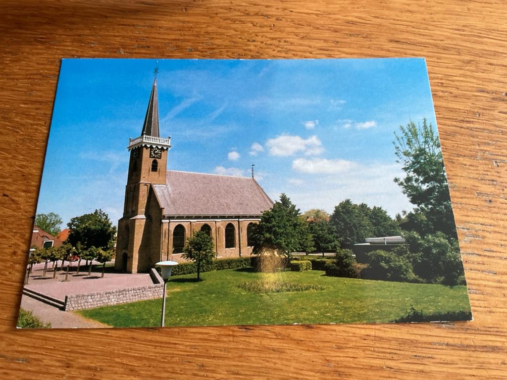 C3087 Westmaas kerk, Verzamelen, Ansichtkaarten | Nederland, Ophalen of Verzenden