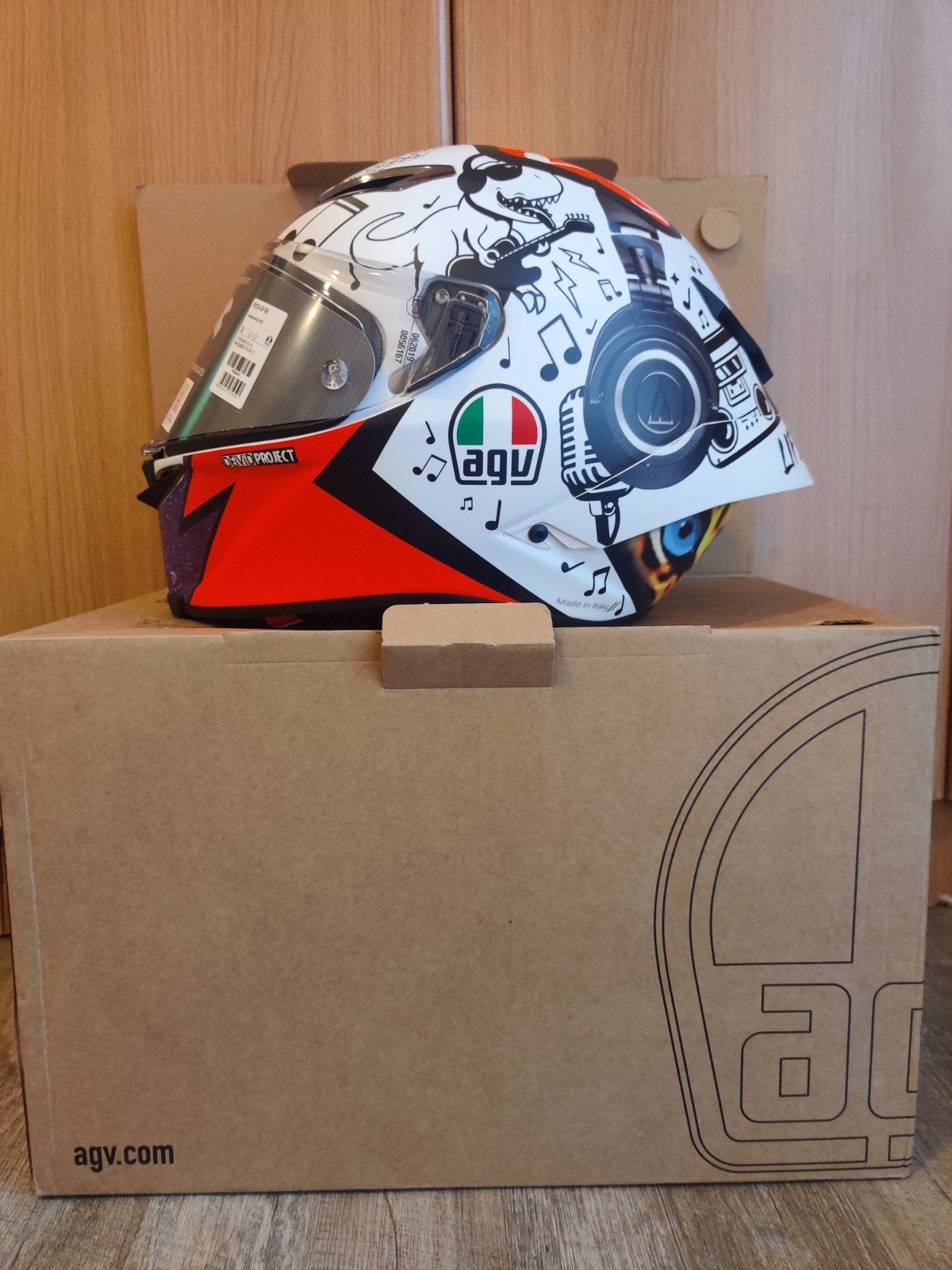 AGV Pista GP RR Guevara Motegi Integraalhelm XL, Motoren, Kleding | Motorhelmen, Ophalen of Verzenden, XL, Integraalhelm, AGV