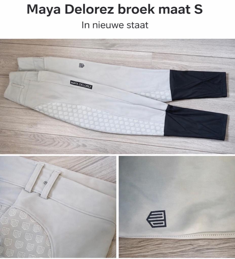 Maya Delorez rijbroek maat s, Dieren en Toebehoren, Paardrijkleding, Zo goed als nieuw, Dames, Heren, Onderkleding, Recreatie