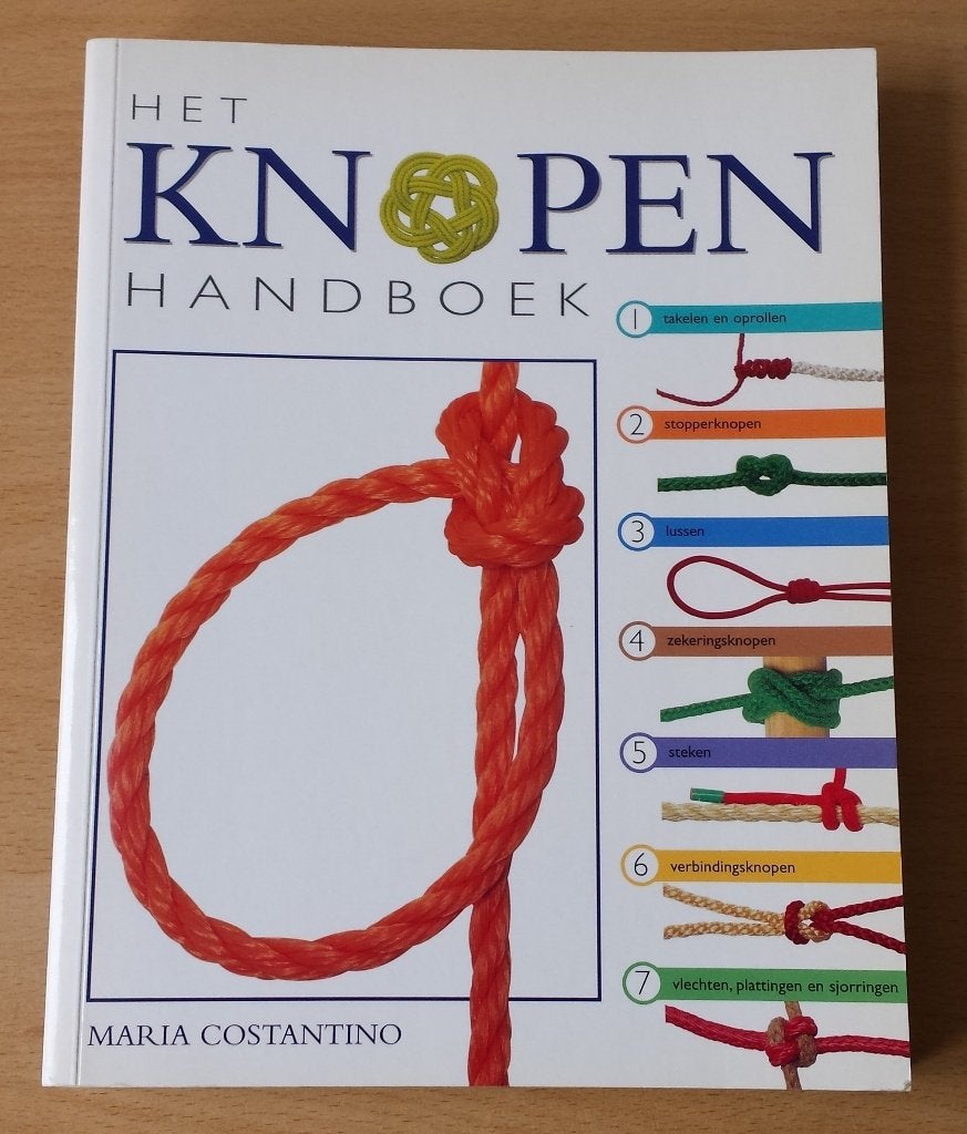 Het Knopen Handboek - Maria Costantino - 2001, Ophalen of Verzenden, Gelezen, Overige onderwerpen