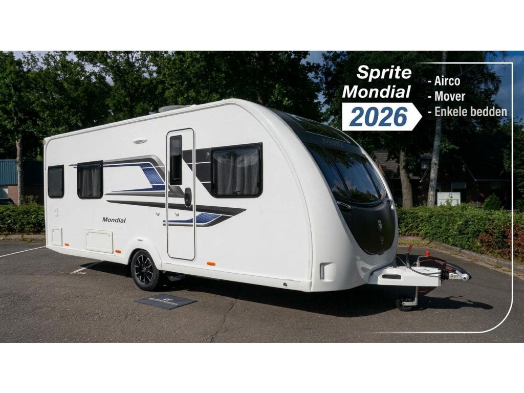 Sprite Mondial 490se (1064086), Caravans en Kamperen, Oven, Particulier, 5 tot 6 meter, Sprite