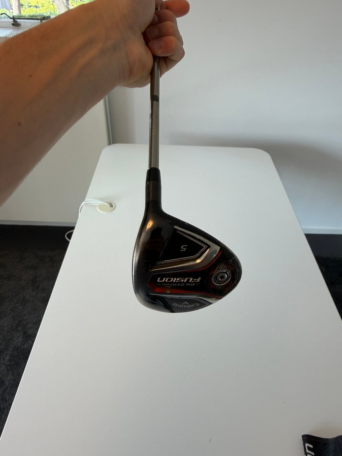 Callaway big bertha fusion hout 5 - a flex - Testen ok!, Gebruikt, -, Ophalen of Verzenden, Club