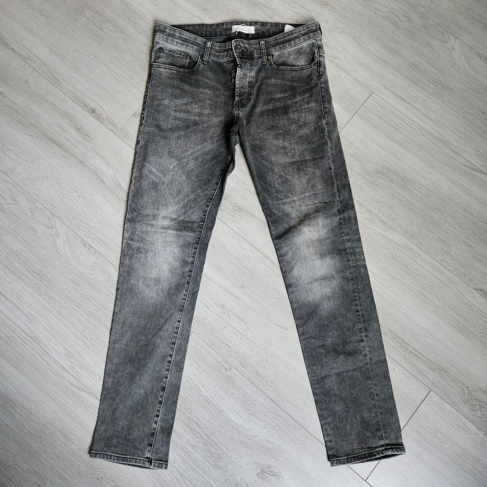 C.O.J. Jason Slim Tapered Jeans - Smoke Grey Vintage, C.O.J., W32 (confectie 46) of kleiner, Ophalen of Verzenden, Grijs