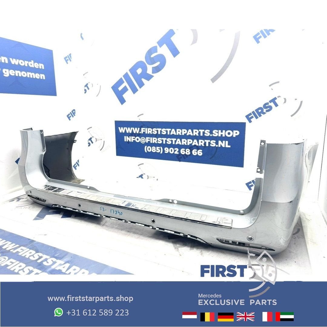 W447 VITO / V KLASSE AMG ACHTERBUMPER ZWART WIT GRIJS ZILVER, Gebruikt, -, Ophalen of Verzenden, Bumper