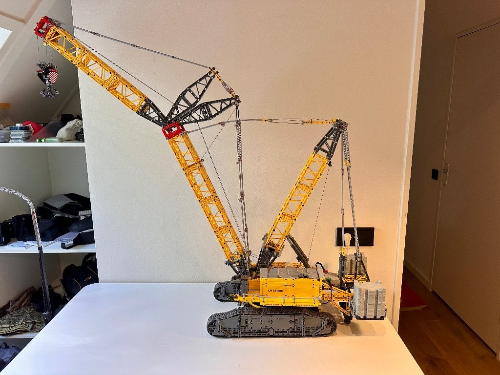 Lego Technic Liebherr LR 13000, Lego, Ophalen of Verzenden, Zo goed als nieuw, Complete set