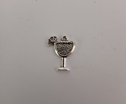 Kettinghanger cocktailglas, Verzenden, Nieuw, Zilver, Overige materialen