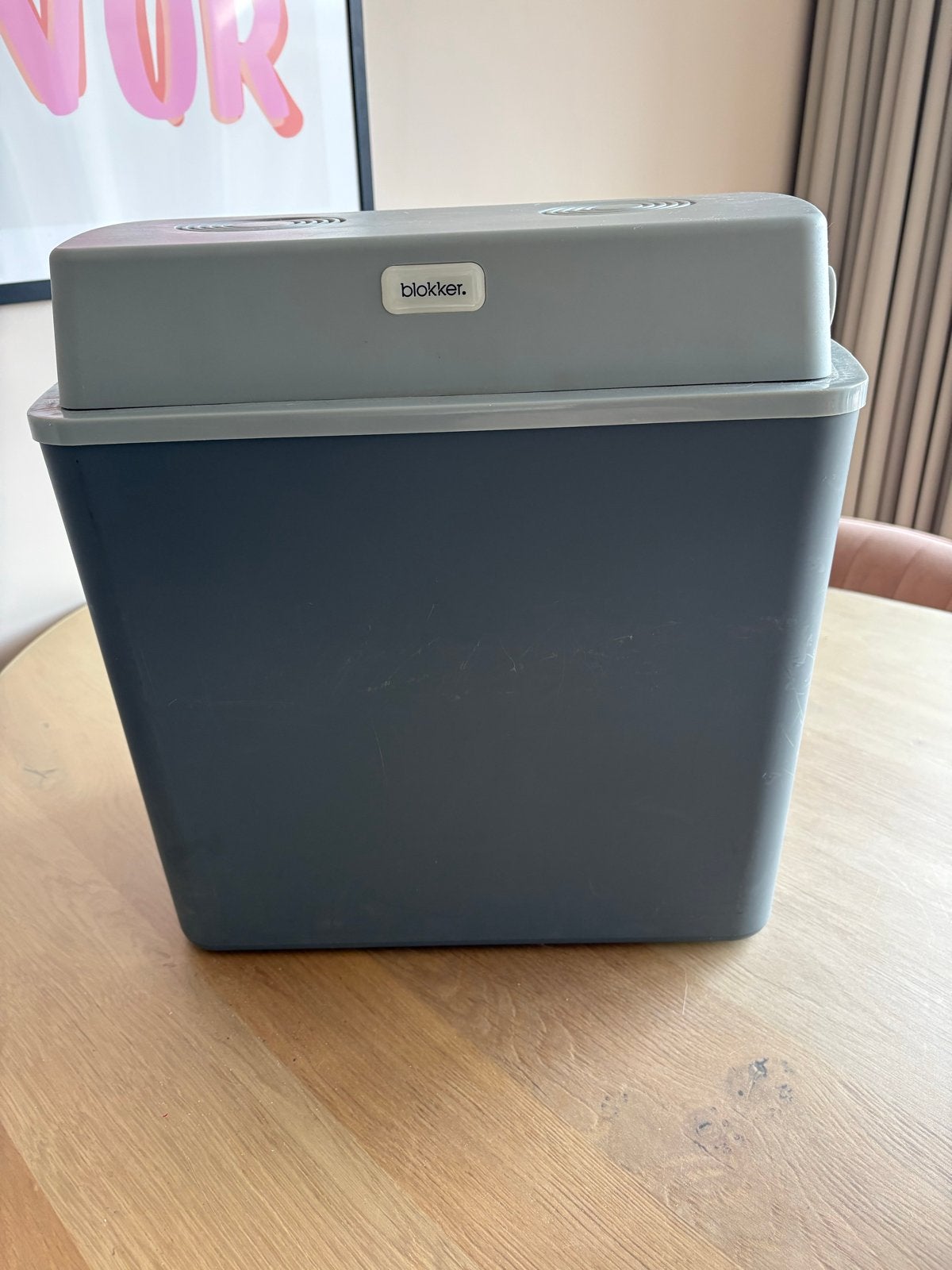 Blokker elektrische koelbox - Ideaal voor onderweg!, Caravans en Kamperen, Ophalen, Gebruikt, Koelbox, Elektrisch