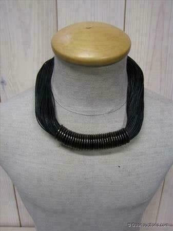 Super mooie ketting zwart Manouk, nieuw., Ophalen of Verzenden, Nieuw, Zwart