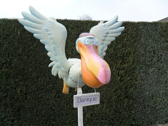 Uniek geboortebord 3d pelikaan te huur gem Sittard - Geleen., Ophalen, Nieuw, Geboortebord