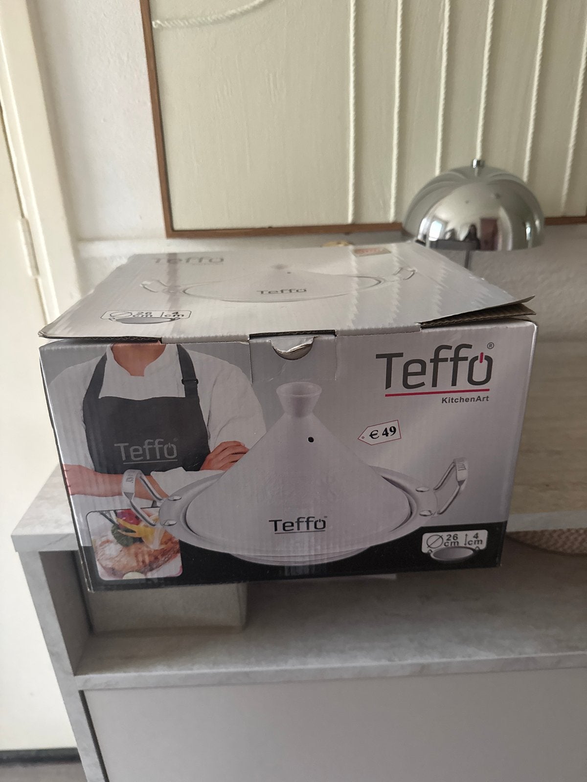 Nieuwe Teffo Tajinepan - 26 cm - Voor heerlijke stoofschotel, Overige typen, Nieuw, Ophalen of Verzenden, Metaal