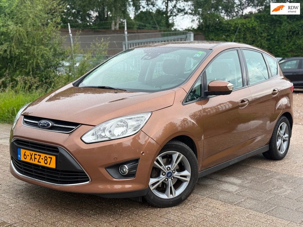 Ford C-Max 1.0 Ambiente Airco Psensor Navi Stoelverwarming, Auto's, Voorwielaandrijving, Euro 5, 101 pk, Gebruikt