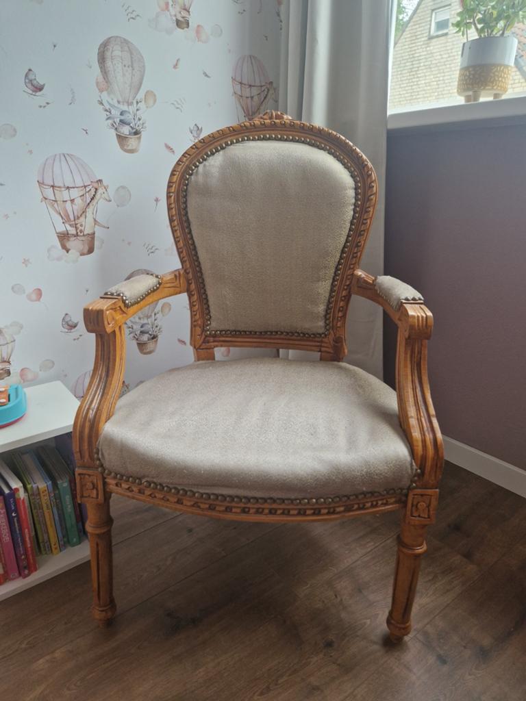 Barok, meiden stoel, leuke opknapper!!, Ophalen