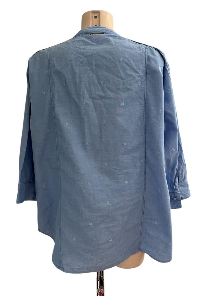 Mart Visser blouse 4XL, Maat 46/48 (XL) of groter, Zo goed als nieuw, Verzenden, Blauw