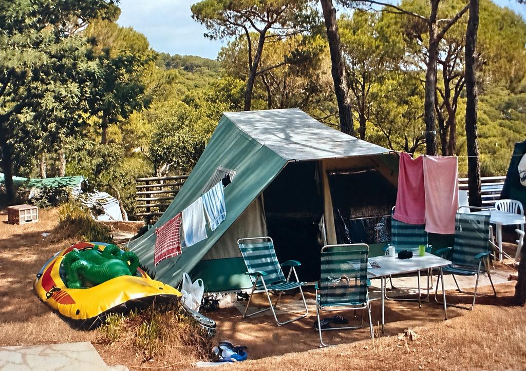 Baco piramide tent 6 personen, Caravans en Kamperen, Ophalen, Zo goed als nieuw, Tot en met 6