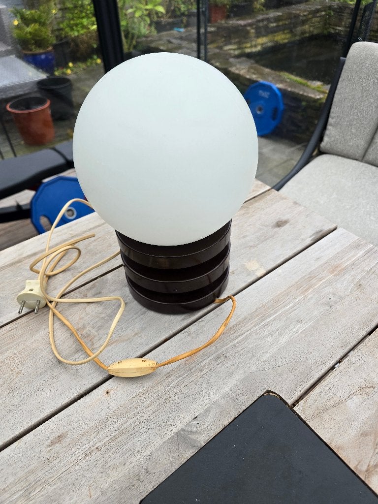 Prachtige Vintage Space Age Bollamp  Jaren '70 Retro, Ophalen of Verzenden, Huis en Inrichting