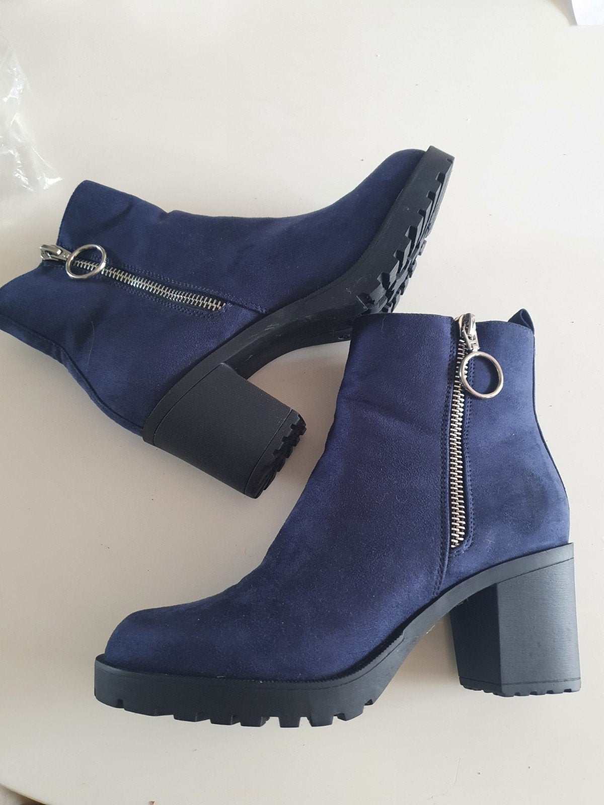 Nieuw! Blauwe enkellaarzen van Even & Odd maat 43!, Verzenden, Nieuw, Blauw