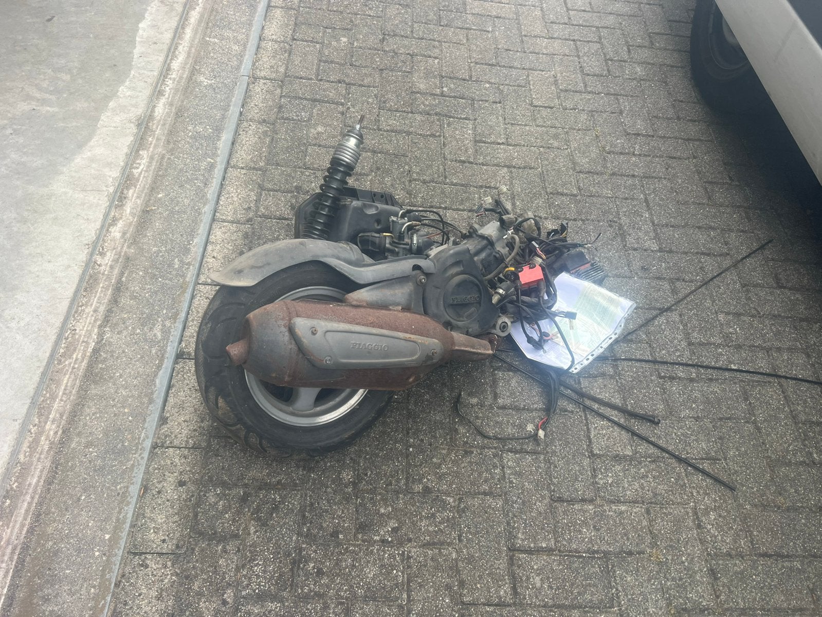 Hexagon 150cc motorblok 6000KM plug and play compleet, Ophalen of Verzenden