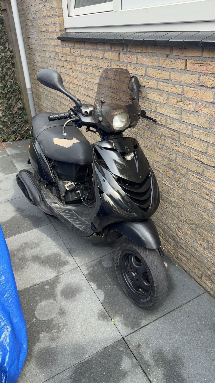 Zip 172 ac a1 keurbaar, Fietsen en Brommers, Scooters | Piaggio, Zo goed als nieuw, Zip, Tweetakt, Ophalen