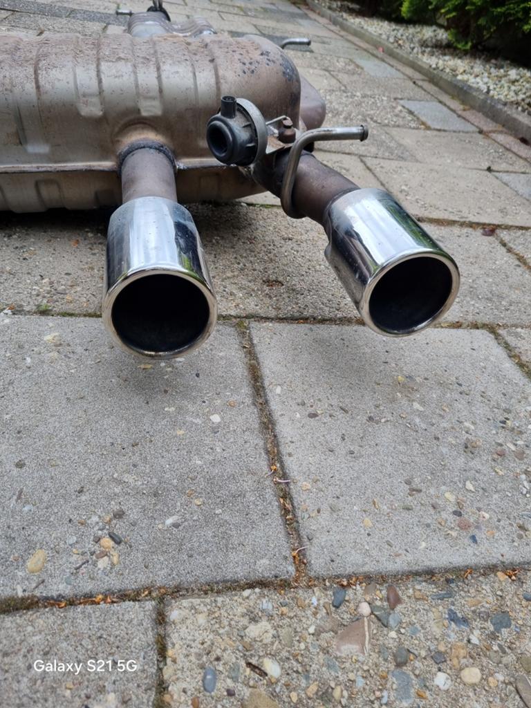 Originele Volkswagen golf R32 uitlaat!!, Ophalen of Verzenden, Volkswagen