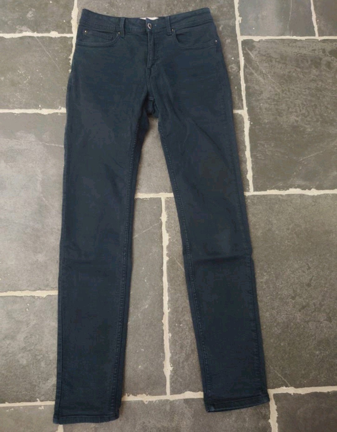 Refill, Skinny Fit, W31 L32, donkerblauw petrol,zgan Rob3132, Blauw, Ophalen of Verzenden, Zo goed als nieuw, Refill