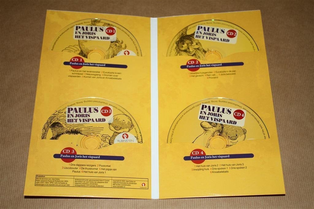 Luisterboek Paulus en Joris het Vispaard. Jean Dulieu., Ophalen of Verzenden