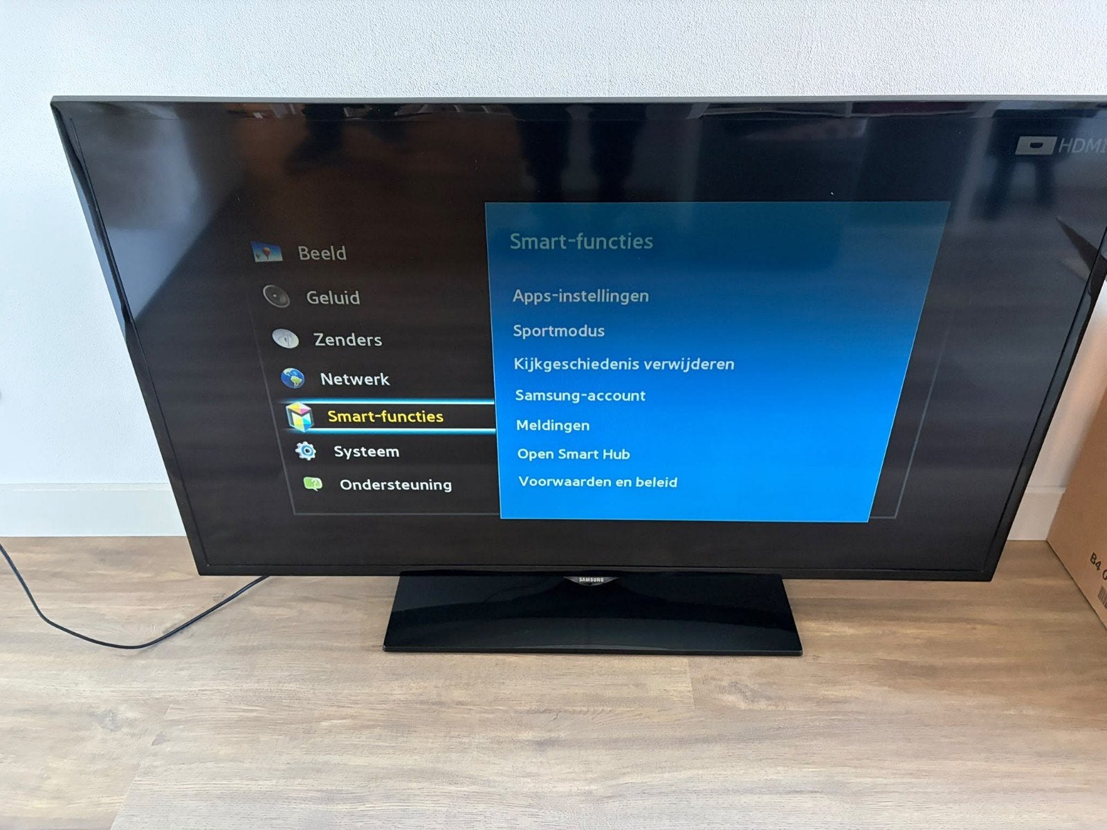 Samsung UE46F6300AW 46 inch Smart Full HD LED TV, Ophalen, LED, 50 Hz, Zo goed als nieuw