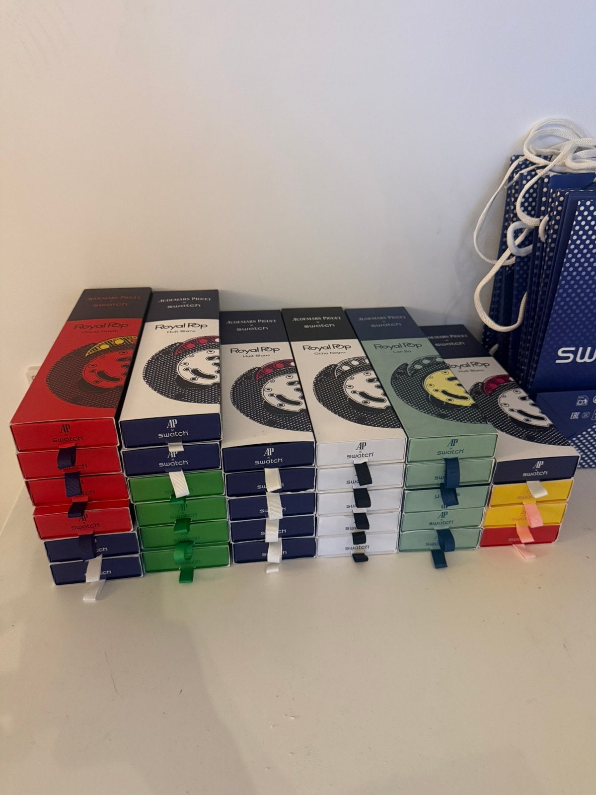 Partij AP X swatch Horloge’s MECHANISCHE!, Ophalen, Nieuw, Overige merken